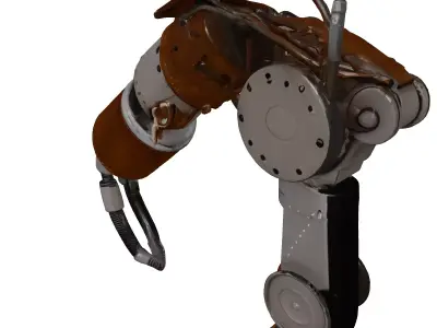 Steampunk Robotic Arm Prosthetic 3D model