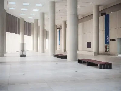 Modern Museum 3D model