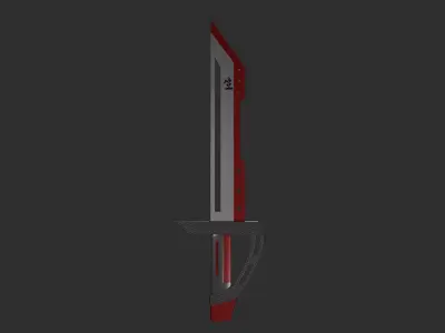 Modern designed Sword Free 3D model