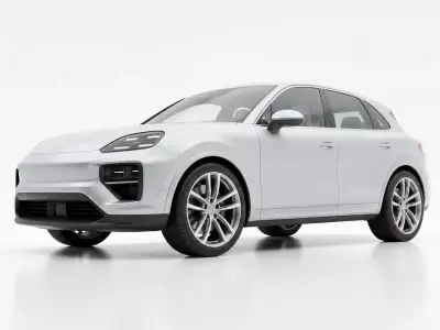 Modern Luxury Electric SUV 3D model