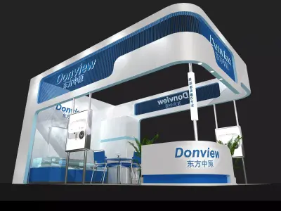 Exhibition - Area -6X9-3DMAX2009-049 3D model