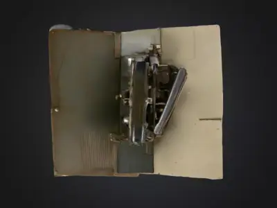 Industrial Midsaw Bandsaw 3D Model High Detail  Realistic 3D model