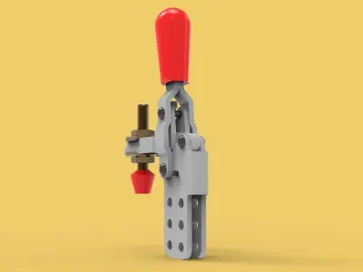 Vertical Hold Down Handle Toggle Clamp 3D model