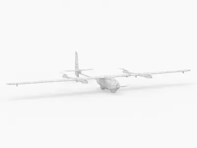 Lockheed Martin Stalker VXE UAS 3D model