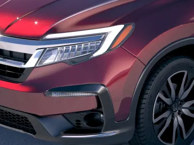 Honda Pilot 2019 3D model purchase