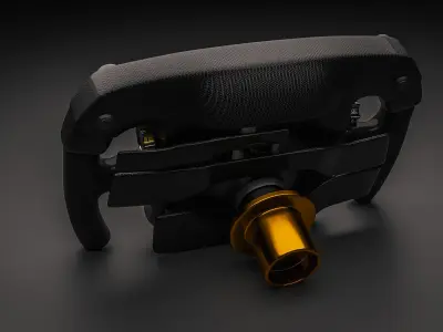 F1 Steering Wheel Free 3D model