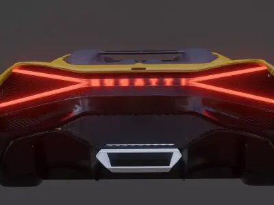 Bugatti Mistral 3D model