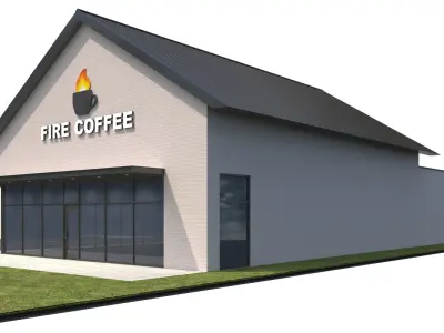 Retail-195 Retail Store 3D model
