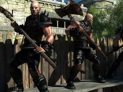 Bad Guy Low-poly 3D model