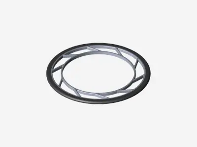 Mono Wheel Bike Free 3D model