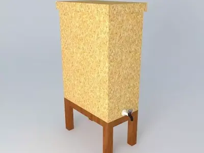 Minhocasa beehive 3D model