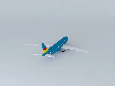 Airbus A330-300 Royal Airways Free 3D model purchase