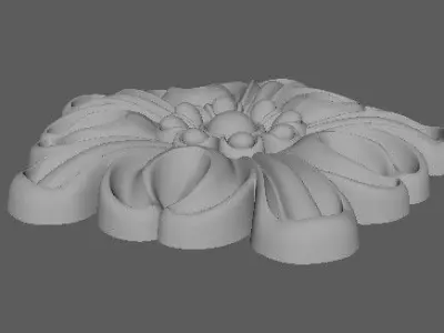 Decor for furniture 3D model 56