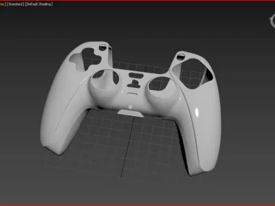 PlayStation 5 Controller cover case console 3D model