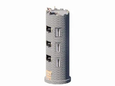 castle tower  3D model