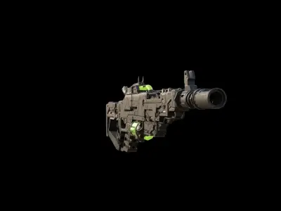 BIORIFLE 3D model