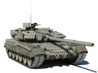 T-80UD 3D model