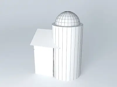 Bastion ice cream shop Free 3D model