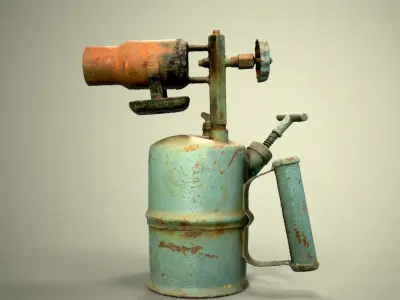 Old Blowtorch 3D model
