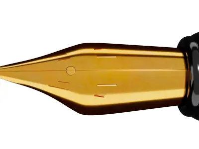 Pen desk 3D model