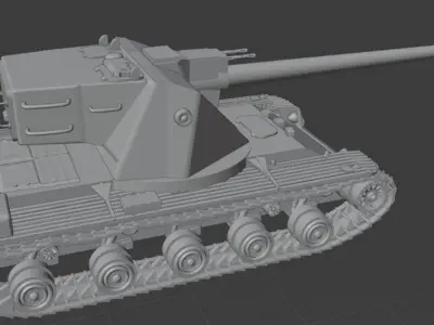 Emil I tank 3D model