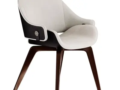 Furnitura dining chair 3D model