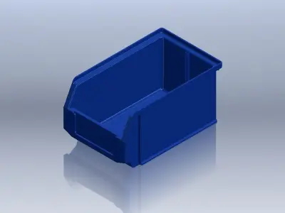 LINBIN plastic container Free 3D model
