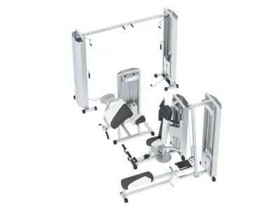 GYM MACHINE 3D model