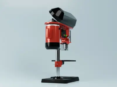 Drilling machine Drillling press 3D model