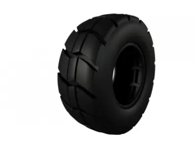 Indastrial Tire 3D model