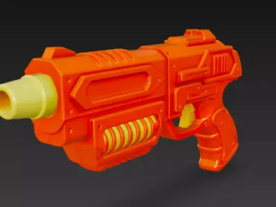 Toy Gun 3D Model 3D model
