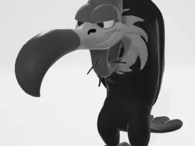 Vulture 3D model
