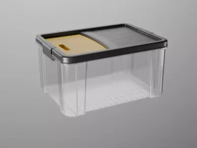 3D Storage Bin 3D model