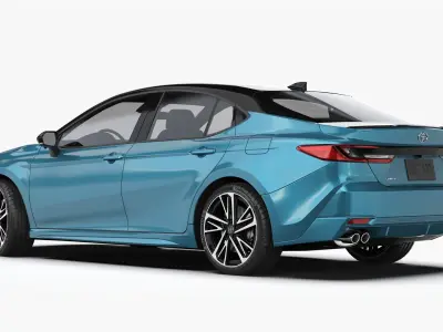 Toyota Camry Hybrid 2025 3D model buy