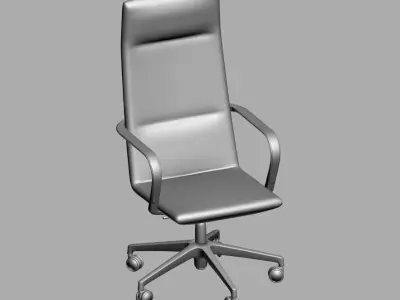 office chair 62 3D model