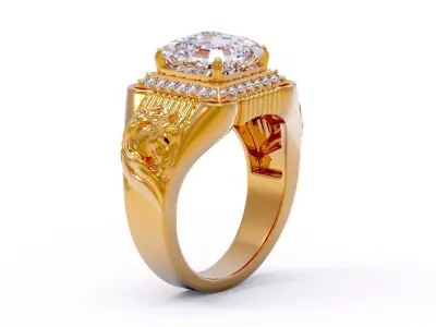 Thrilling horse ring  Part 2 3D print model