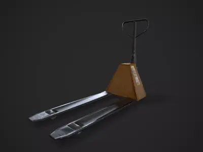 Pallet Truck Low-poly 3D model purchase