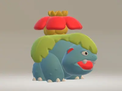 3D printable monster 3D print model