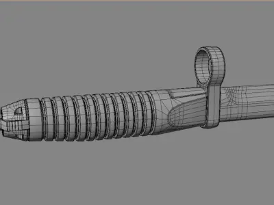 G3 Bayonet 3D model
