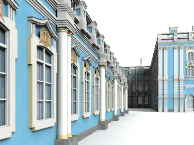 Catherine Palace - Russia 3D model