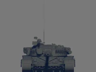 T 72A 3D model
