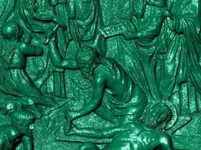 The crucifixion of Jesus Christ- Part 3 3D print model