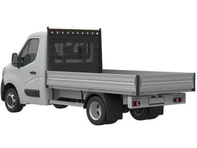 Renault Master 2020 Flatbed RWD L2H1 3D model