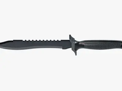 Fixed Knife 3D model