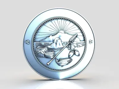 Tolowa Dee Ni  Nation 3D print model