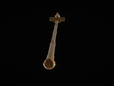 Ankh Scepter of Eternity 3D model