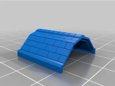 HO Scale American Backyard Shed Type 2 Free 3D print model