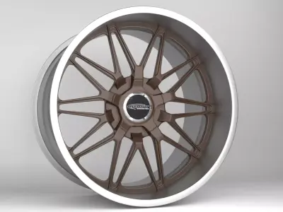 Schott Drift Wheels Low-poly 3D model