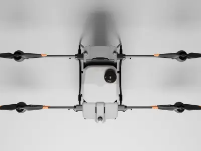 DJI Drone Agras T40 3D model