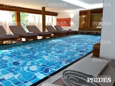Swimming pool 3D model purchase